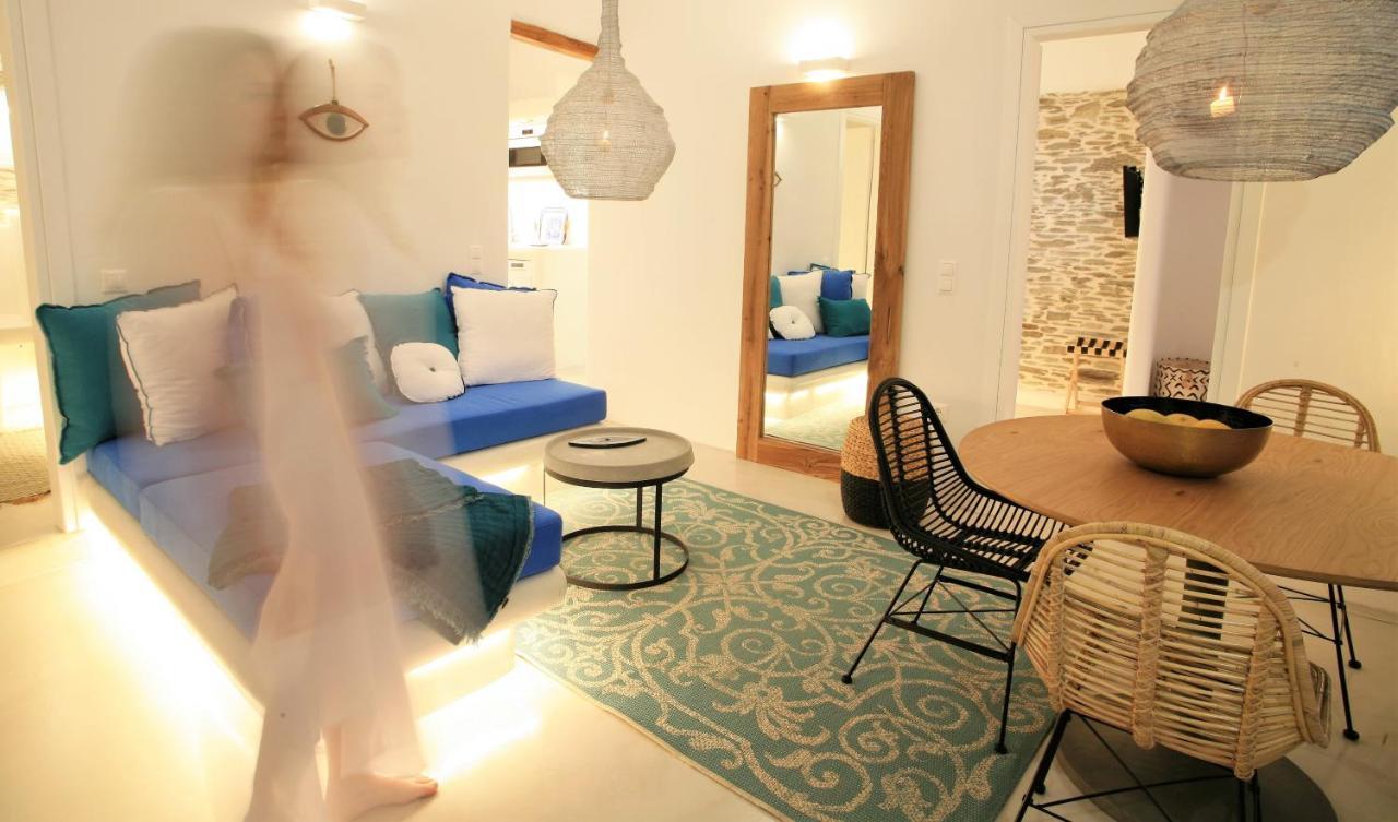 Lasia Boutique Apartment Ándros 外观 照片