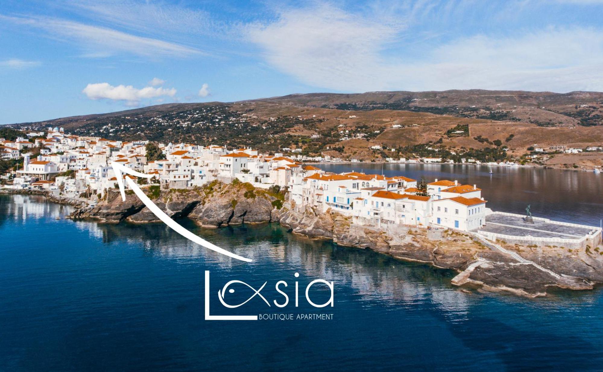 Lasia Boutique Apartment Ándros 外观 照片